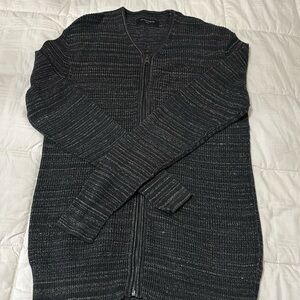 Allsaints zip cardigan